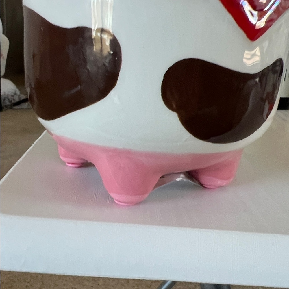 NEW COW PRINT COWGIRL HEART TEA CHOCOLATE KITCHEN MUG coffee cup - Picture 5 of 11